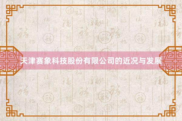 天津赛象科技股份有限公司的近况与发展